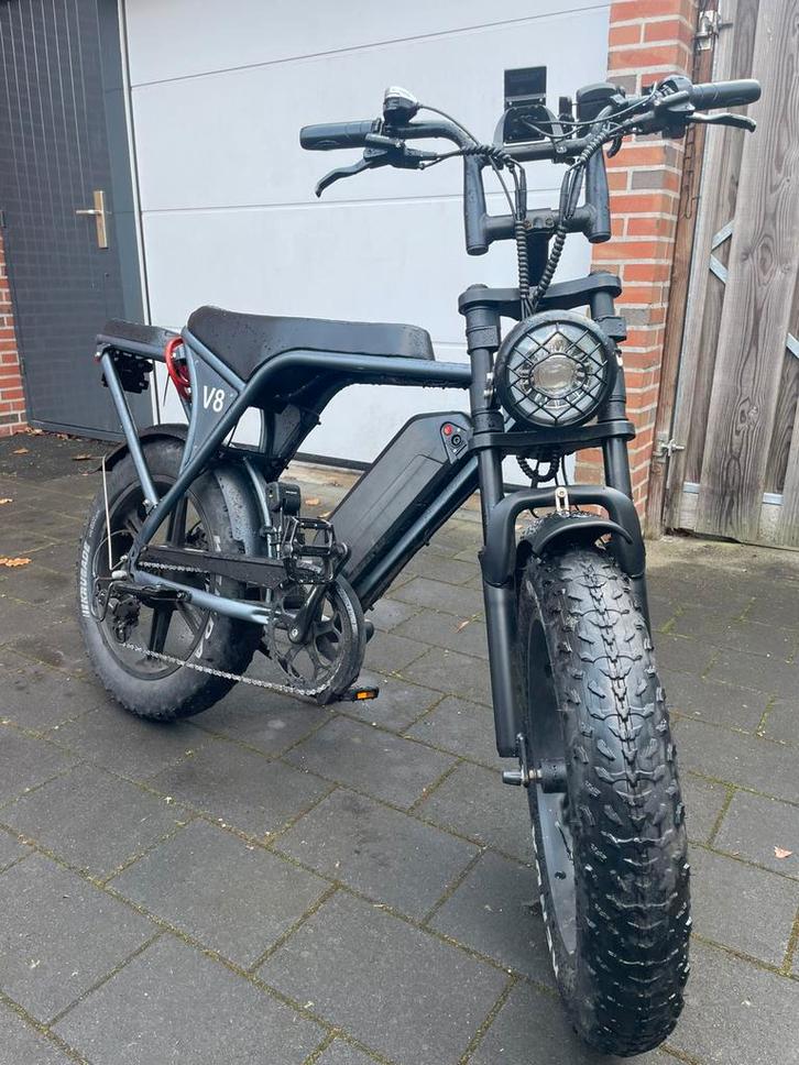 La Souris CrossBoss V8 3.0 Grey Special Edition, Fietsen en Brommers, Elektrische fietsen, Ophalen