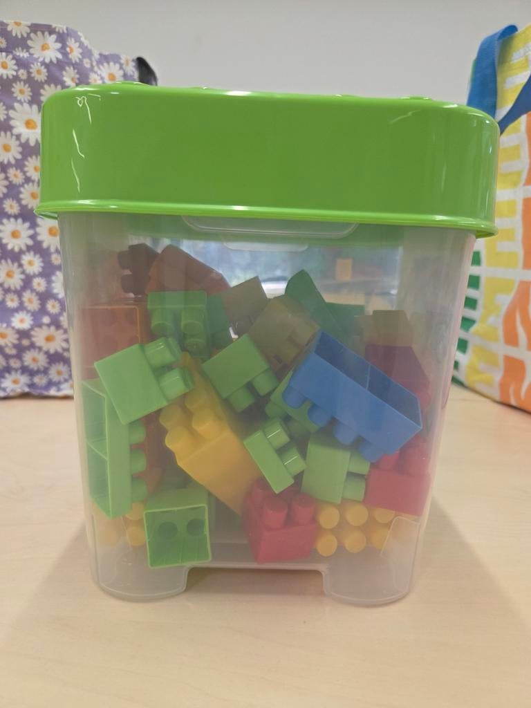 Abrick bouwstenen, Kinderen en Baby's, Speelgoed | Bouwstenen, Ophalen, Zo goed als nieuw