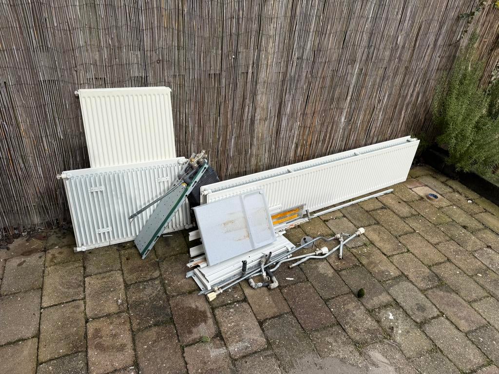 Diverse radiatoren, ijzerwaren, rvs, convector, Ophalen, Gebruikt, Radiator, 60 tot 150 cm