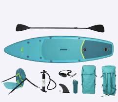 Opblaasbaar SUP board compleet met pomp en accessoires, Watersport en Boten, Suppen, Ophalen, Zo goed als nieuw, SUP-boards