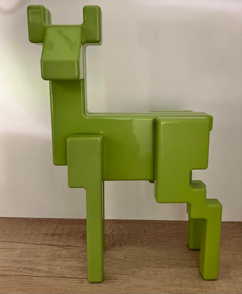 IKEA Eland Keramiek Monica Mulder Retro Groen, Ophalen of Verzenden