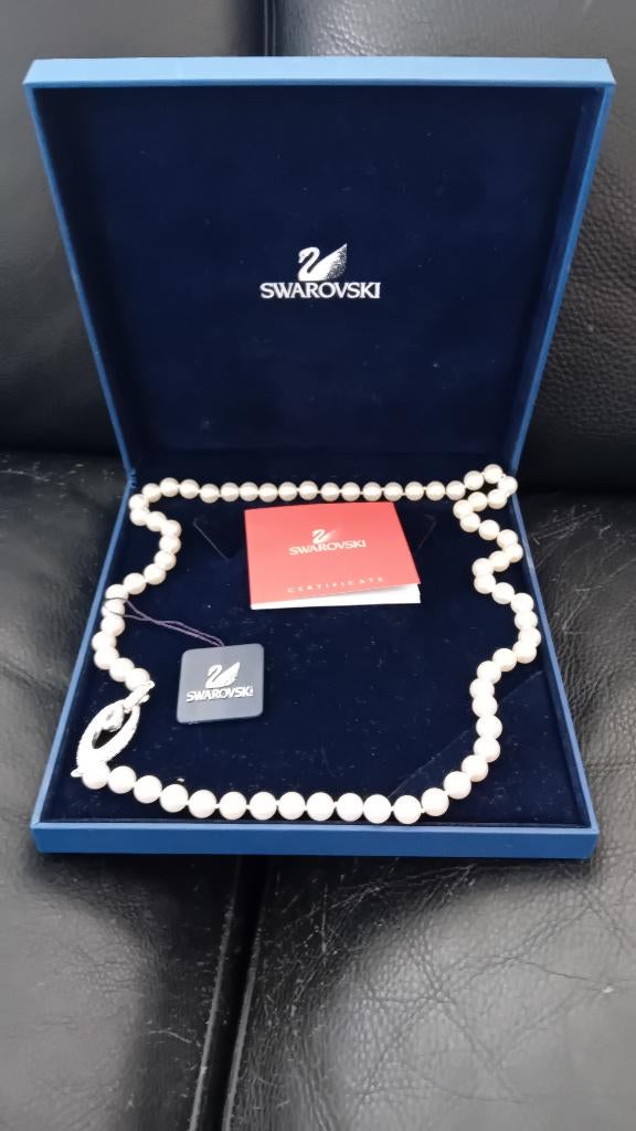 Swarovski ketting nieuw!, Overige materialen, Overige kleuren, Nieuw, Ophalen