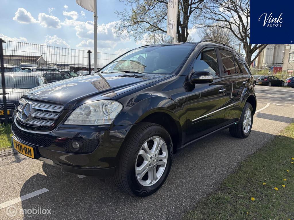 Mercedes M-klasse 350 4 Matic | NL & NAP | Leer | Elektrisch, Automaat, Gebruikt, Zwart, Vierwielaandrijving