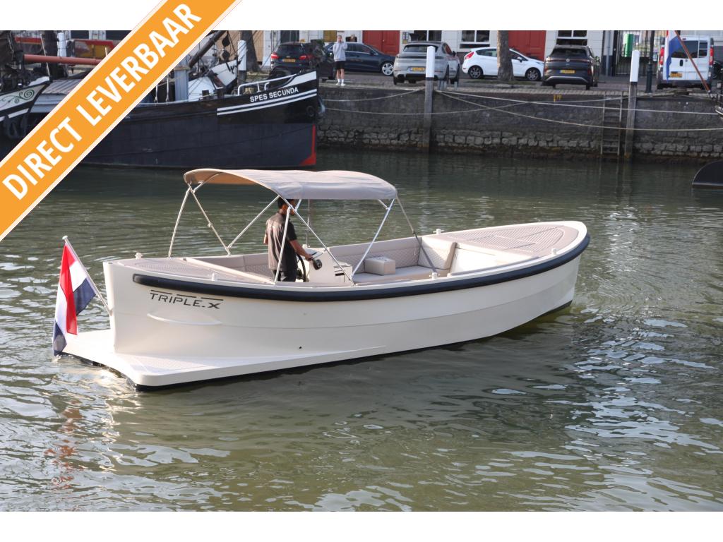 Schitterende Triple X 800 Nieuw 2026 Suzuki DF140 Lean Burn, Watersport en Boten, 70 pk of meer, 6 meter of meer, Nieuw, Aluminium
