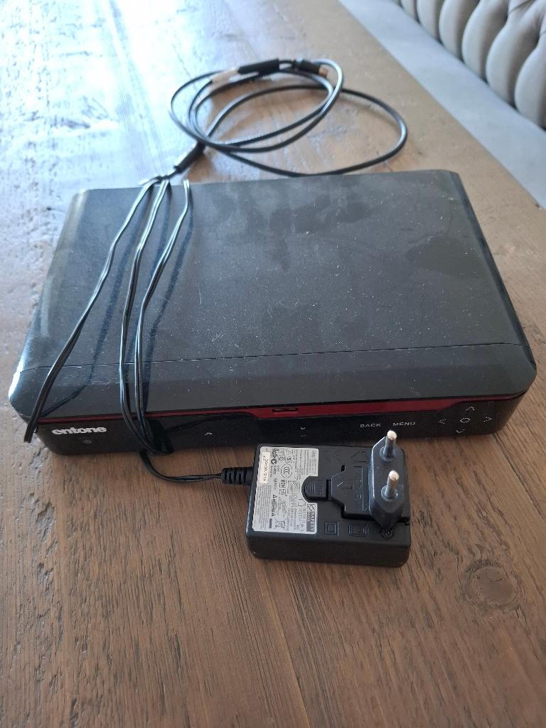 Entone Amulet 400 tv ontvanger + adapter, Audio, Tv en Foto, Ophalen of Verzenden, Gebruikt