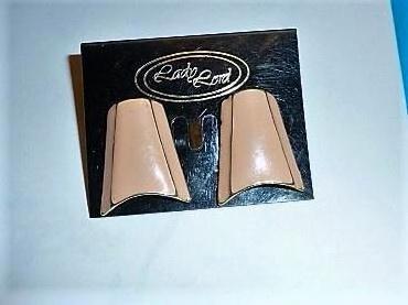 4 x oorbellen 3 stekers EMAILLE,1 stel clips, VINTAGE NIEUW, Sieraden, Tassen en Uiterlijk, Oorbellen, Nieuw, Knopjes of Stekers