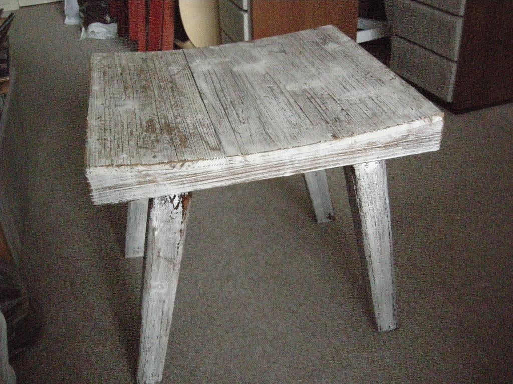 Krukje hout brocante  - zeer nette staat, Ophalen, Zo goed als nieuw, Hout