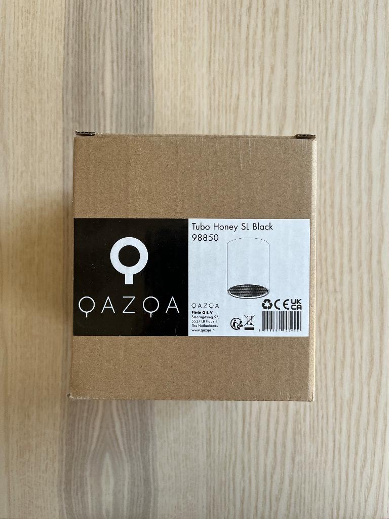 Qazqa tube honey hanglamp, Ophalen of Verzenden, Nieuw, Minder dan 50 cm