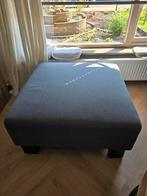 Grijze poef 90x90, Ophalen, Gebruikt, Stof
