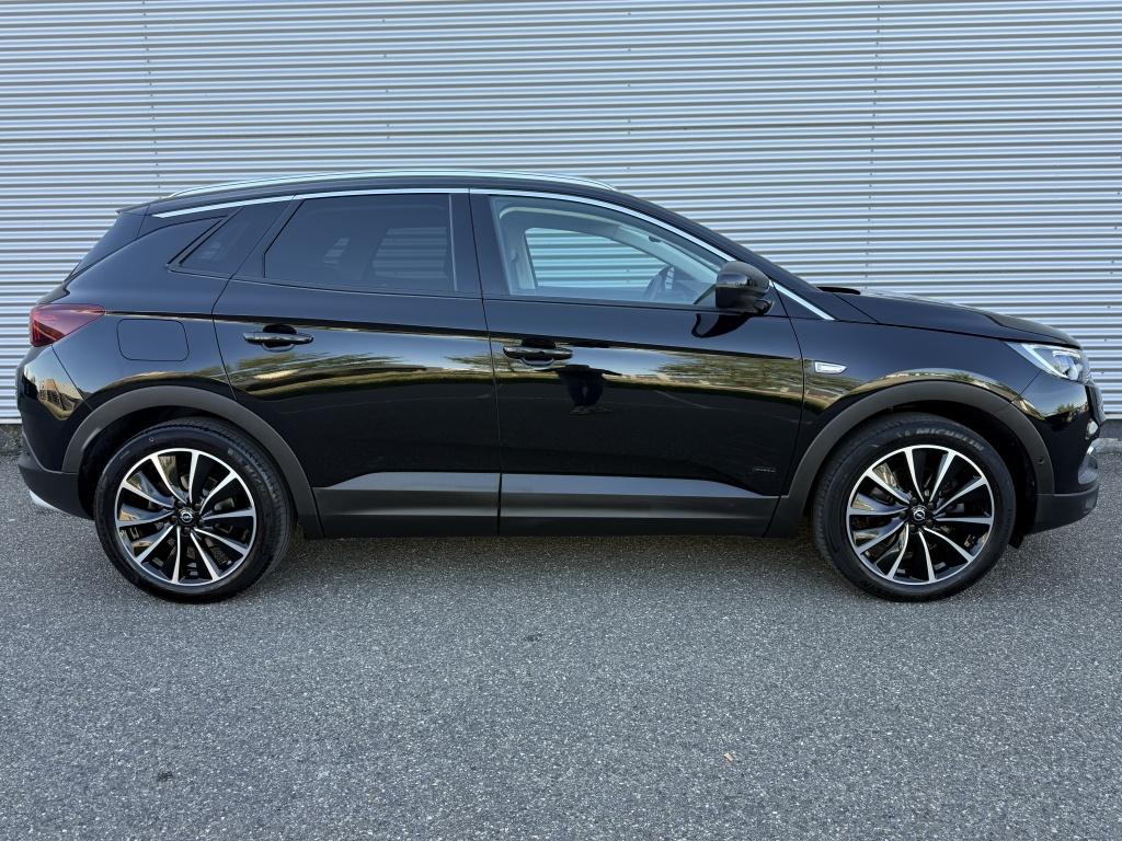 Opel Grandland X 1.6 THybr Innovation NAP Dealer OH Leer Tre, Auto's, Opel, Automaat, 4 cilinders, Adaptive Cruise Control, Zwart