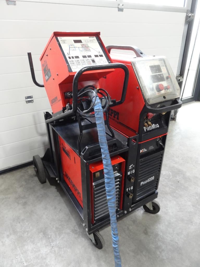 Mig/Mag/Tig lasapparaat Kemppi Pro 4200 Evolution Puls WTGK, Doe-het-zelf en Verbouw, Gereedschap | Lasapparaten, Ophalen of Verzenden