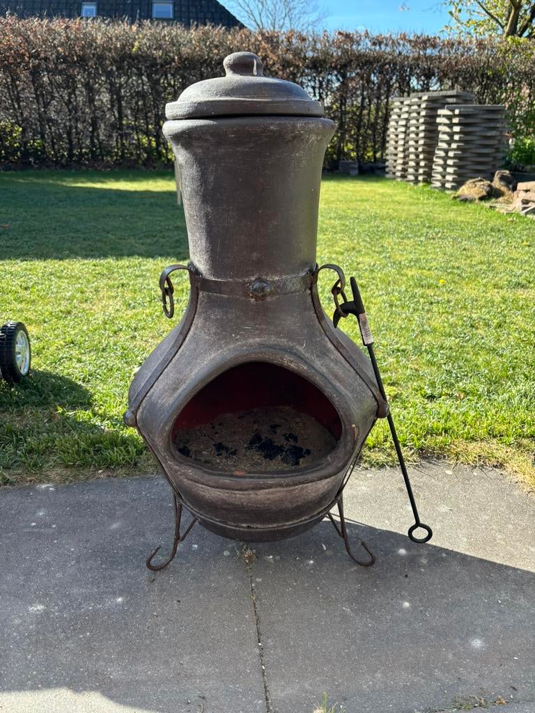 Terrashaard / mexicaanse haard, Ophalen, Zo goed als nieuw