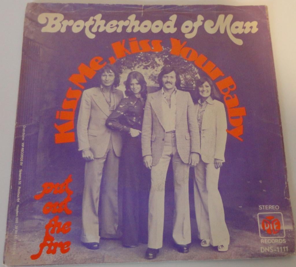 Brotherhood of Man > Kiss me Kiss your Baby, Gebruikt, 7 inch, Single, Ophalen of Verzenden