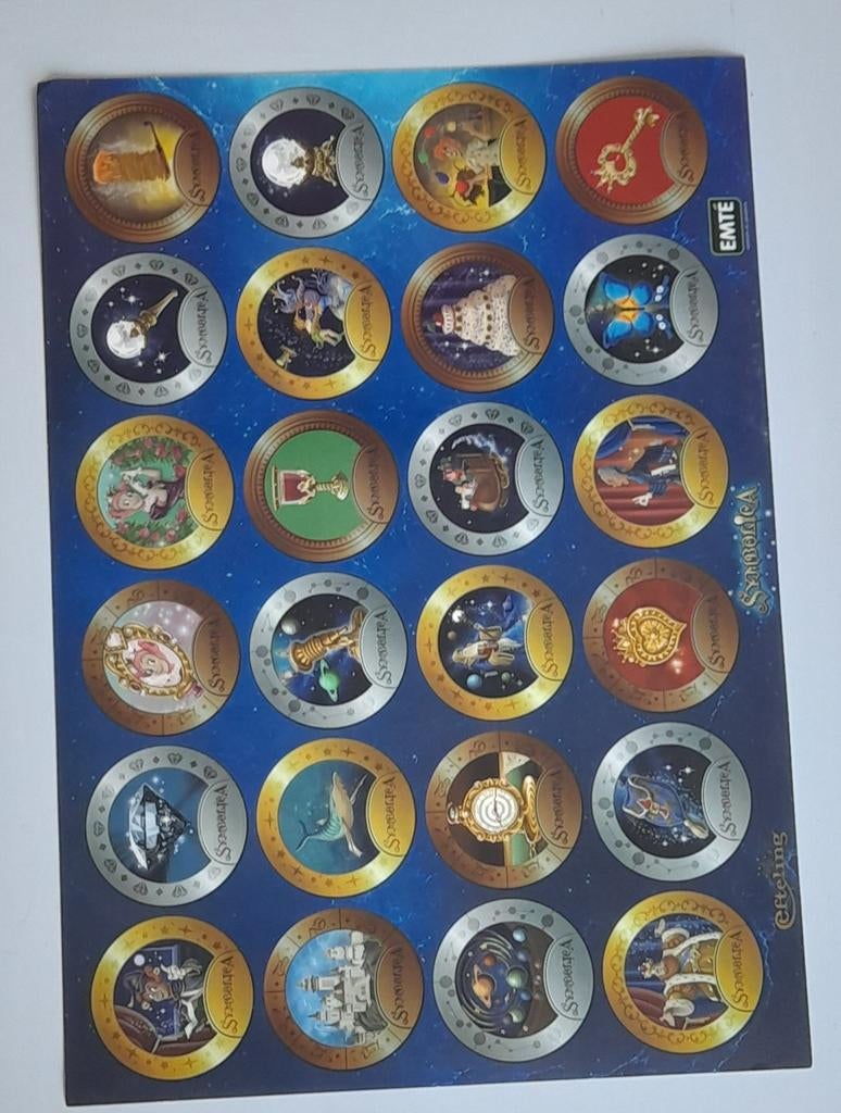 Stickervel Symbolica Efteling spaaractie Emte 2017, Ophalen of Verzenden
