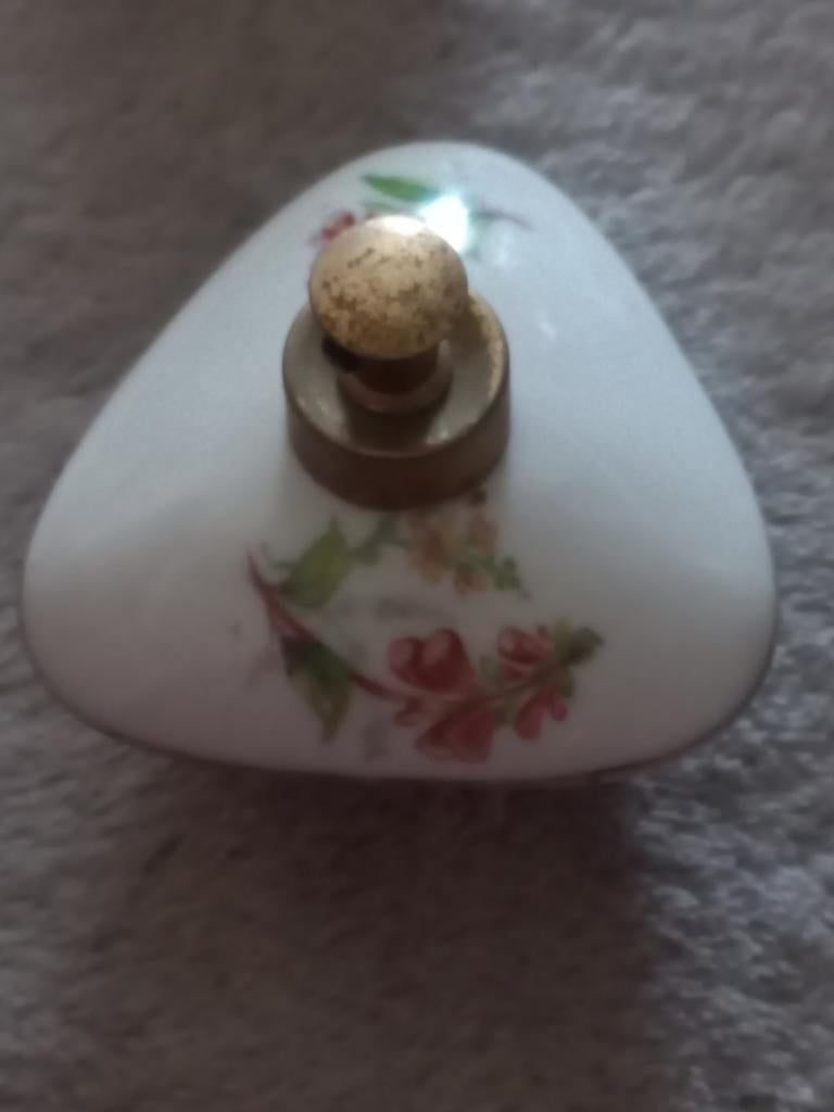 Porseleinen parfumflesje Royal Bavaria Handcraftit, Antiek en Kunst, Antiek | Porselein, Ophalen of Verzenden