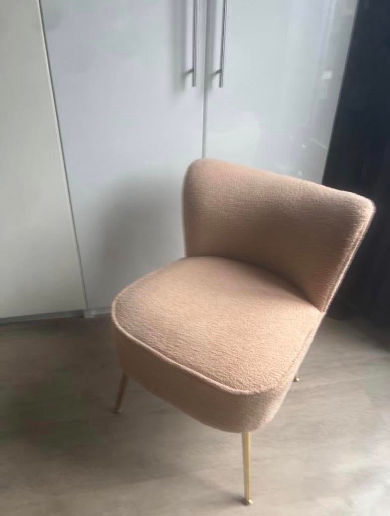 Beige Fauteuil leuk voor zitje, Ophalen, Overige kleuren, Zo goed als nieuw, Eén