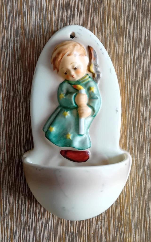Vintage M.I. Hummel wijwaterbakje, Antiek en Kunst, Antiek | Religie, Ophalen of Verzenden