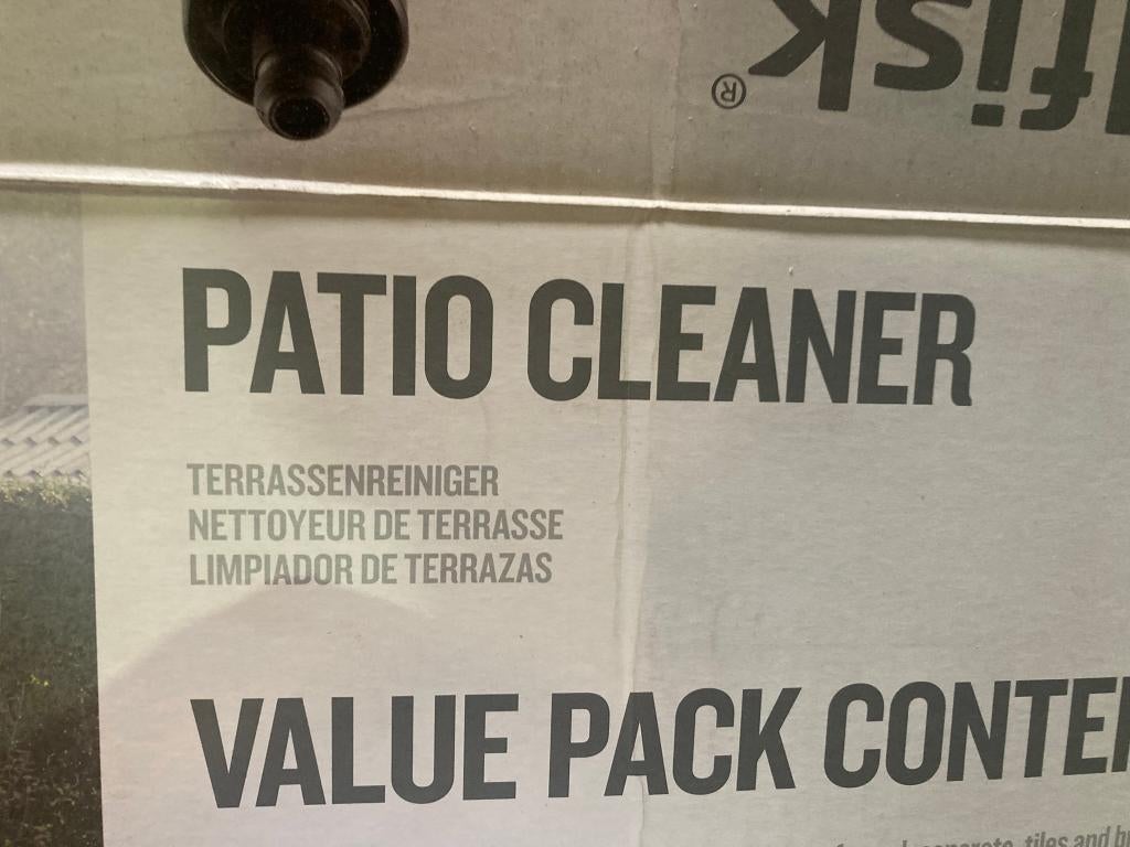 Terras cleaner Patio cleaner, Verzenden, Nieuw, Elektrisch