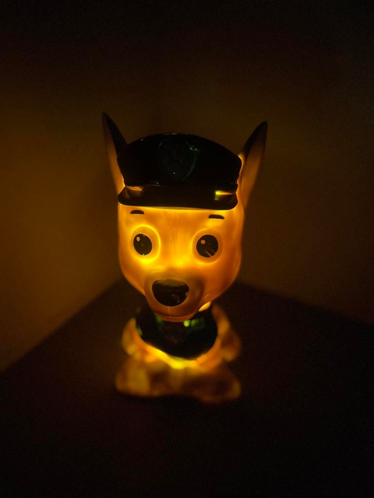Chase Paw Patrol nachtlamp, Ophalen, Zo goed als nieuw