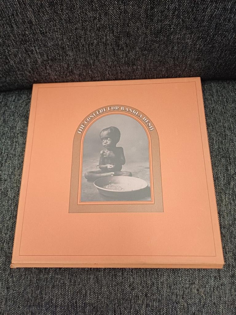 The Concert for BanglaDesh, vinyl + boekje, Ophalen of Verzenden, Zo goed als nieuw, 12 inch, Boxset