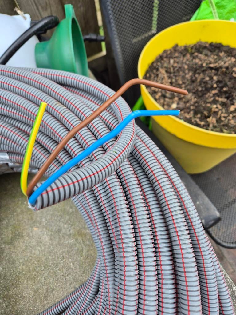 Elektrakabel, Doe-het-zelf en Verbouw, Elektra en Kabels, Ophalen, Kabel of Snoer