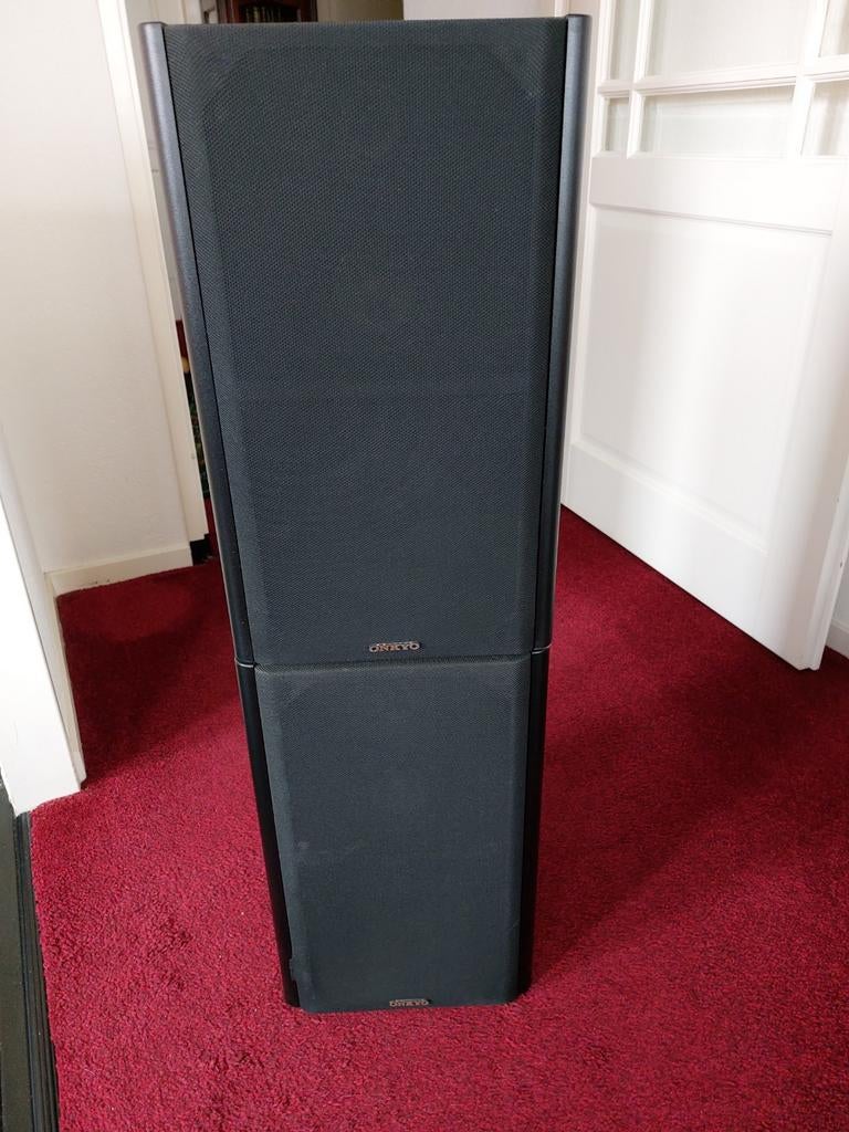 Twee onkyo boxen type sc 370 spelend te horen vaste prijs 45, Ophalen, 120 watt of meer, Front, Rear of Stereo speakers, Overige merken