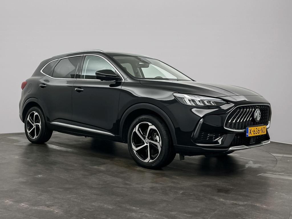 MG EHS 1.5 TGDI PHEV Aut. Luxury | Leder | Panoramadak | Led, 12 maanden, Gebruikt, 4 cilinders, Zwart