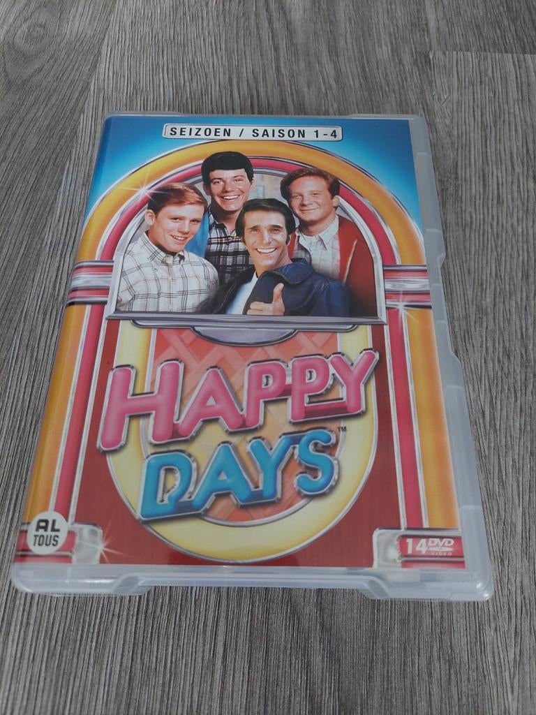 HAPPY DAYS seizoen 1- 4, Cd's en Dvd's, Dvd's | Tv en Series, Alle leeftijden, Boxset, Ophalen of Verzenden, Zo goed als nieuw
