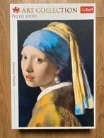 Meisje met de Parel Puzzel 1000 stukjes - Trefl Art Collecti, Ophalen of Verzenden, 500 t/m 1500 stukjes, Nieuw, Legpuzzel