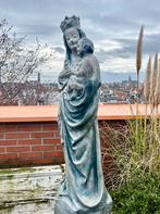 Papier-Marché Mariabeeld met kind, Antiek en Kunst, Ophalen