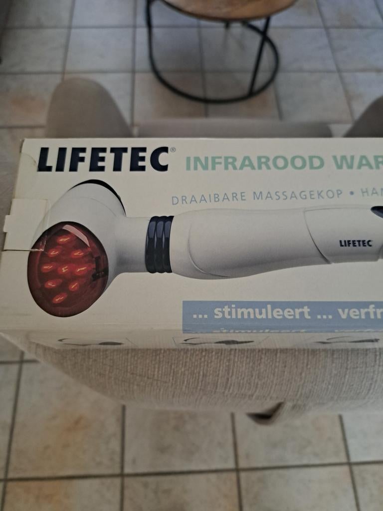 Lifetec Infrarood Warmte Massage Apparaat LT 6654, Ophalen of Verzenden, Zo goed als nieuw, Apparaat