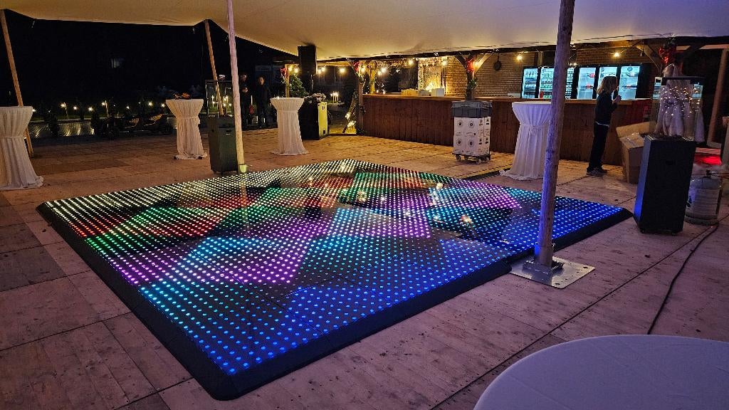 Led Dansvloer Te Koop/Te Huur, Muziek en Instrumenten, Licht en Laser, Nieuw, Licht, Geluidgestuurd, Kleur, Stroboscoopeffect
