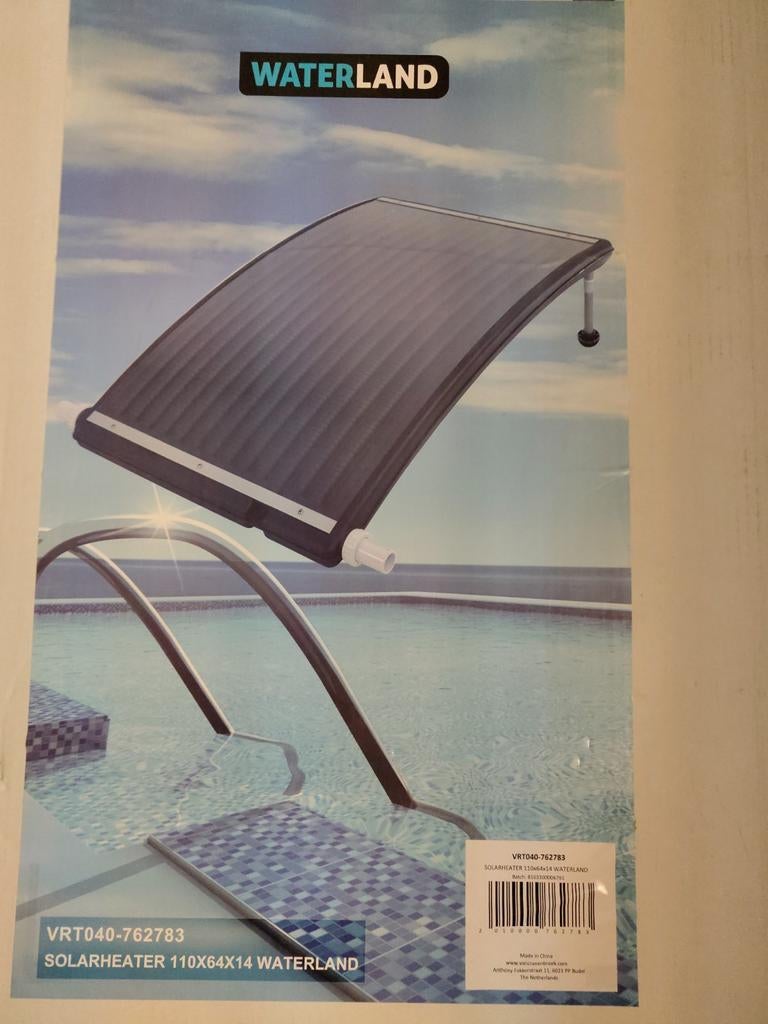Waterland Solarheater 110x64x14 voor zwembad, Tuin en Terras, Zwembad-toebehoren, Ophalen, Zo goed als nieuw, Verwarming