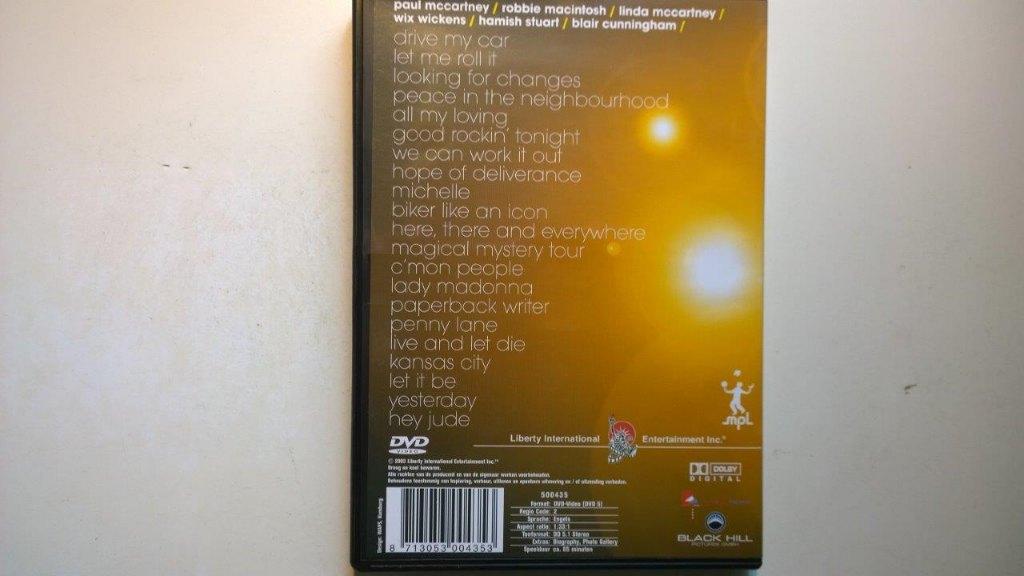 Paul McCartney - Paul Is Live!!! (DVD), Alle leeftijden, Ophalen of Verzenden, Zo goed als nieuw, Muziek en Concerten