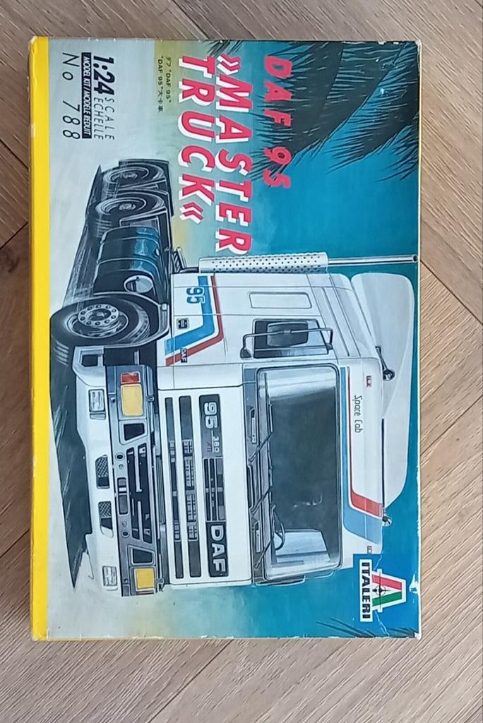 Italeri daf 95 master truck 1:24 nieuw in doos, Ophalen of Verzenden, Nieuw, Bus of Vrachtwagen, Overige merken