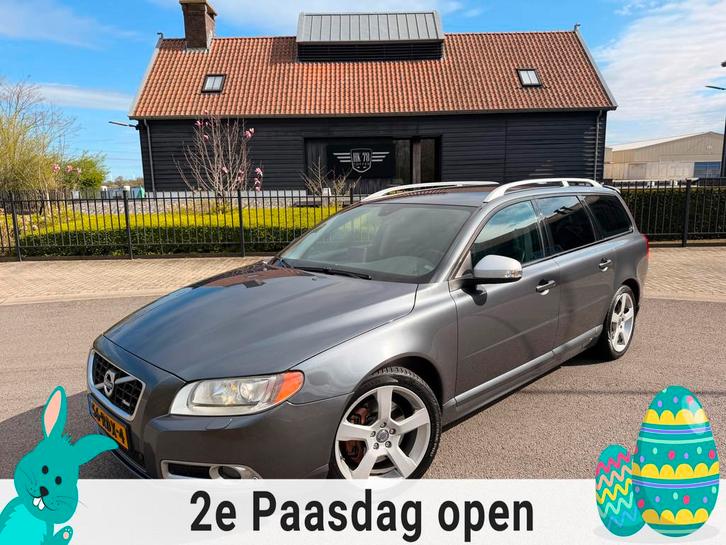 Volvo V70 2.0T R-Edition 200PK AUTOMAAT LEER NAVI XENON, Auto's, Volvo, Bedrijf, Te koop, V70, ABS, Airbags, Airconditioning, Bluetooth