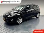 Ford Fiesta 1.0i EcoBoost Titanium Automaat-Navigatie-Cr.con, Stof, Gebruikt, Met garantie (alle), Zwart