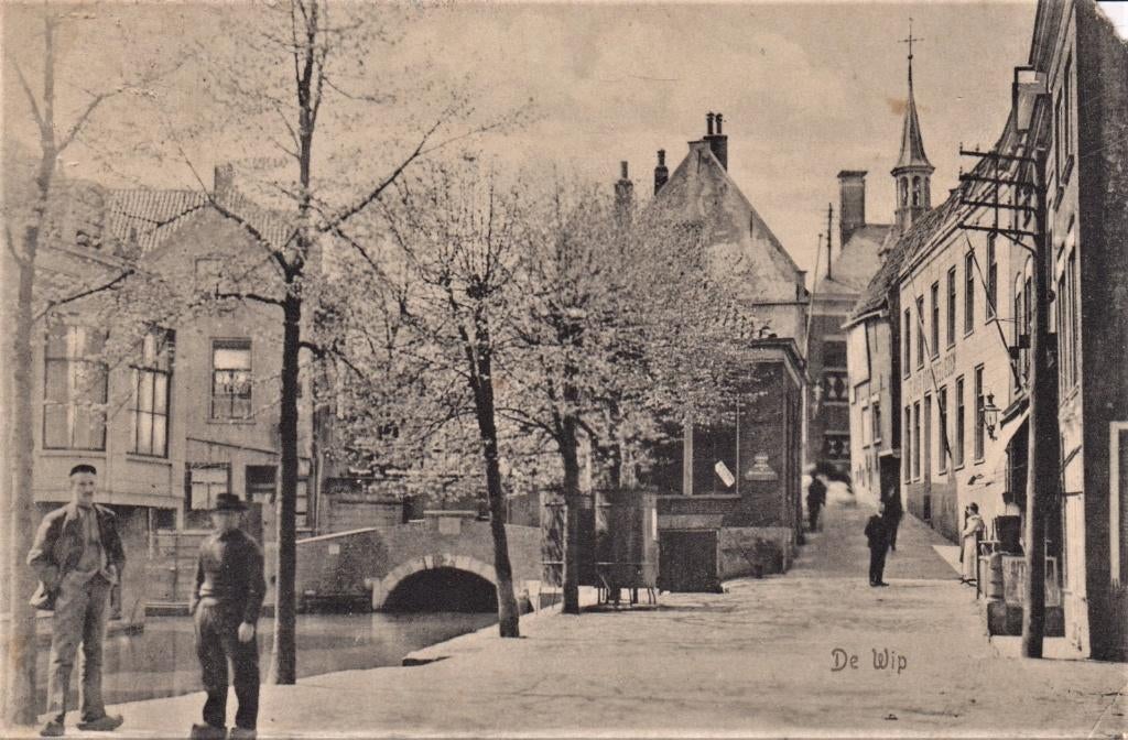 Maassluis - De Wip, Verzamelen, Ansichtkaarten | Nederland, Verzenden, 1920 tot 1940, Ongelopen