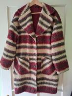 Sisley jas alpaca acryl wol gestreept maat 40, Kleding | Dames, Jassen | Winter, Ophalen of Verzenden, Gedragen, Maat 38/40 (M)