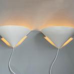 2 vintage Frandsen Denmark LAMPEN Scandinavisch design MCM, Huis en Inrichting, Ophalen of Verzenden, Gebruikt, Metaal, Vintage Mid Century Deens Design Scandinavisch Nordic Poulsen