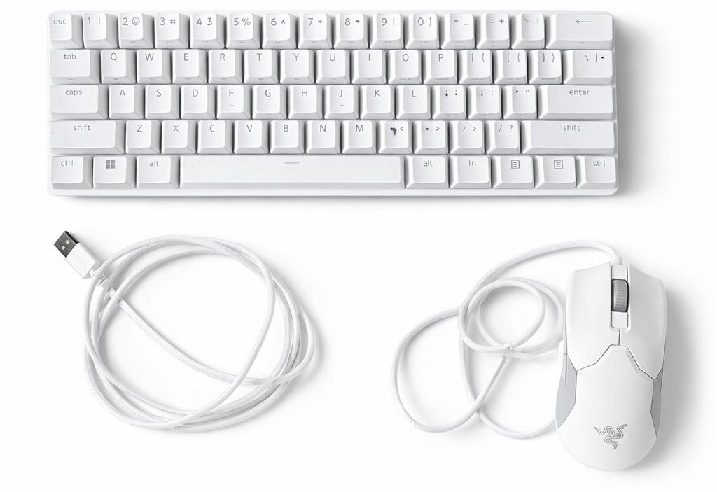 Razer Gaming Muis + Keyboard, Toetsenbord en muis-set, Ophalen of Verzenden, Zo goed als nieuw, Qwerty