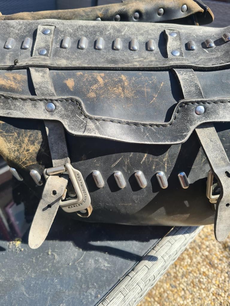 Harley-Davidson Zadeltassen - Gebruikt, Motoren, Ophalen, Gebruikt