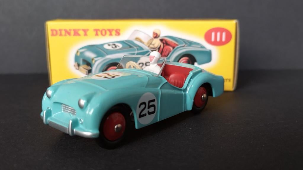 Triumph TR2 Sports 1:43 Dinky Toys Atlas re-edition Pol, Auto, Verzenden, Dinky@atlascollections.com, Nieuw