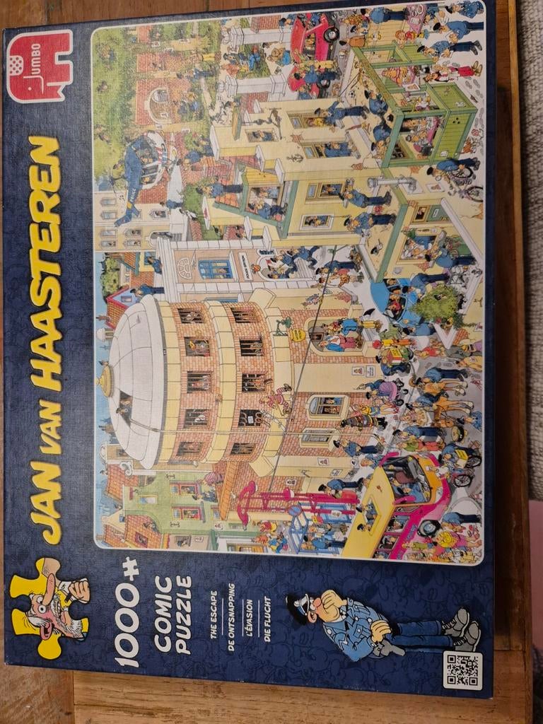 Jan van Haasteren puzzel - De Ontsnapping (1000 stukjes), Ophalen of Verzenden, Gebruikt