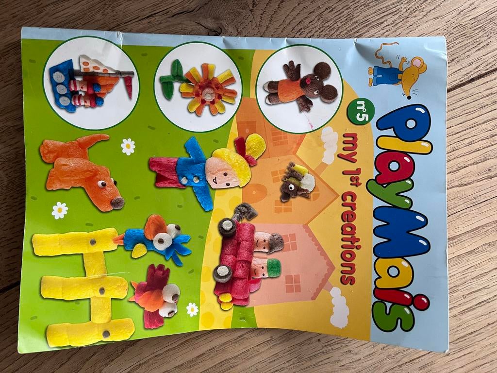 PlayMais: Magisch Mais voor creatief knutselplezier, Ophalen of Verzenden, Zo goed als nieuw, Knutselen