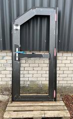 (48) Nieuwe zwarte kunststof deur/ balkondeur incl kozijn, Doe-het-zelf en Verbouw, Kozijnen en Schuifpuien, Kunststof, Deurkozijn