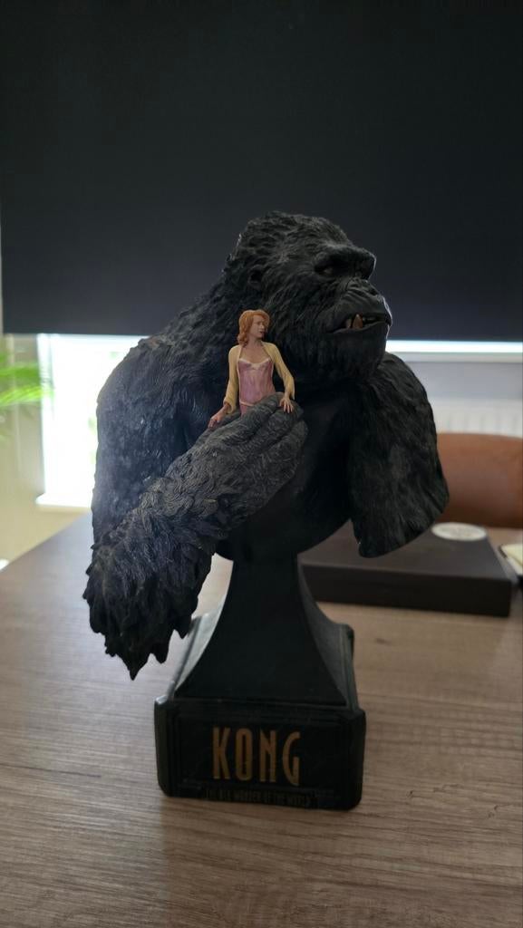 King Kong met Ann Darrow Buste - Weta Collectibles, Verzamelen, Poppetjes en Figuurtjes, Zo goed als nieuw, Ophalen of Verzenden