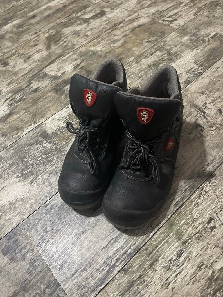 Zwarte veiligheidsschoenen, maat 41, Ophalen of Verzenden, Gebruikt