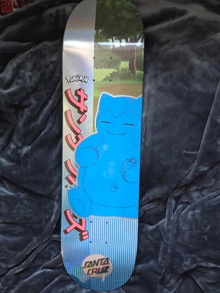 Santa Cruz skateboard Blastoise en Snorlax, Sport en Fitness, Skateboarden, Ophalen, Nieuw
