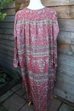 Jurk rood/ grijs Sissel Edelbo mt 0/S (L) Maxi dress Vast OP, Maat 42/44 (L), Zo goed als nieuw, Sissel Edelbo, Ophalen of Verzenden